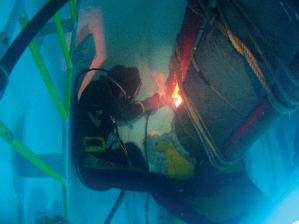 Underwater Dry Welding